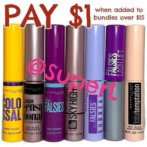 $1 Maybelline Mascara Colossal Lash Sensational Falsies Sky High Surreal Lift